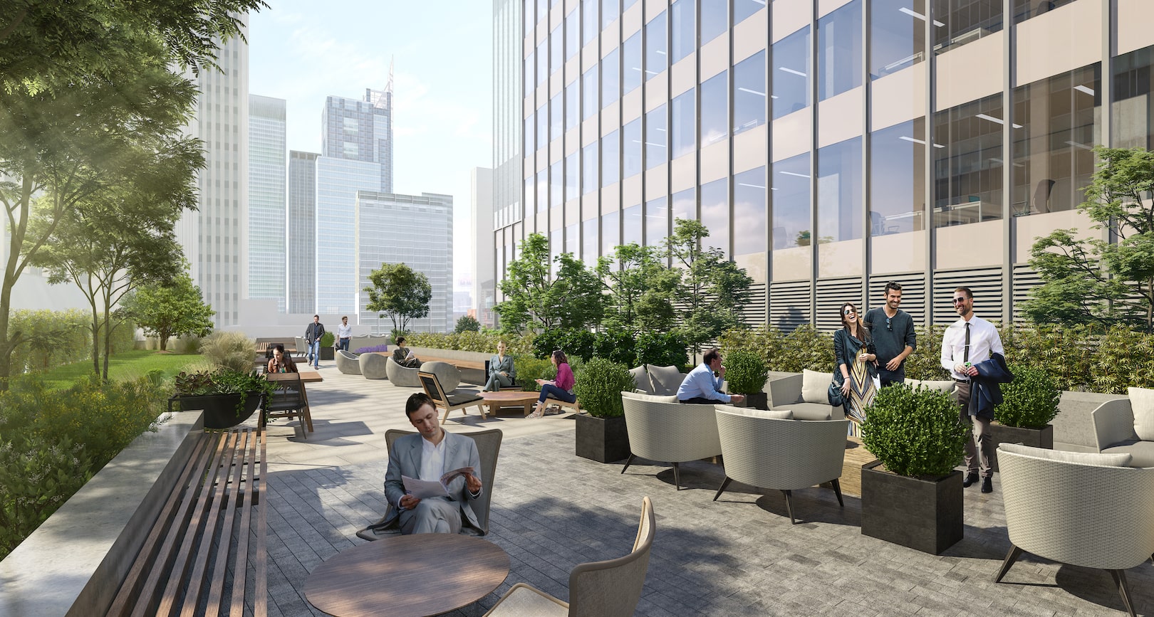 135 West 50 Street Reimagined Workspace In Midtown Manhattan