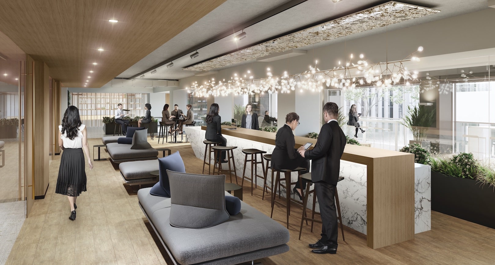 135 West 50 Street Reimagined Workspace In Midtown Manhattan