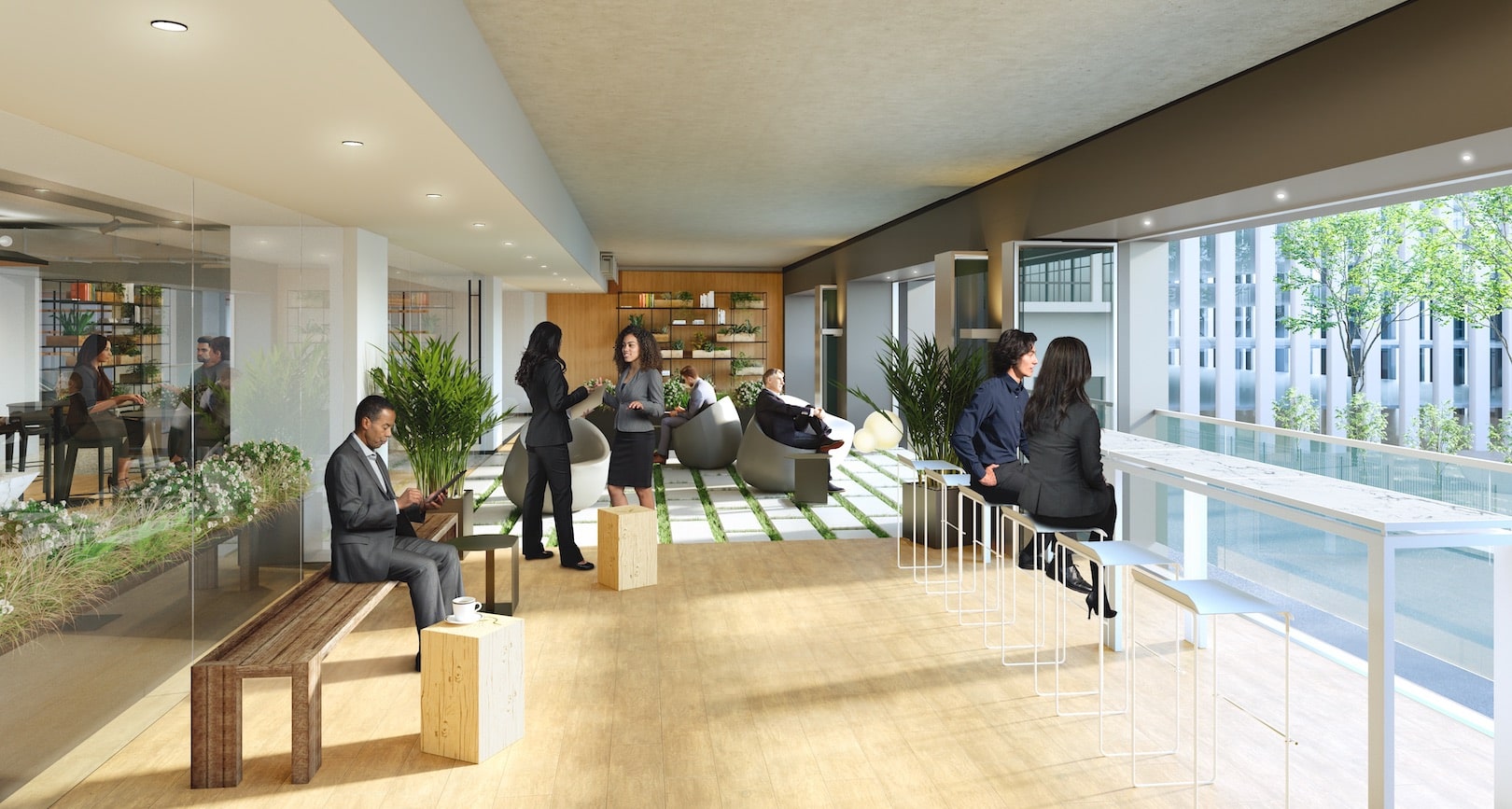 135 West 50 Street Reimagined Workspace In Midtown Manhattan